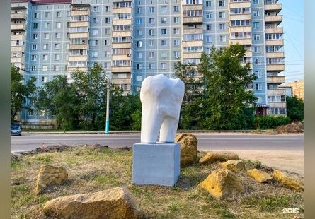 Памятник здоровому зубу 